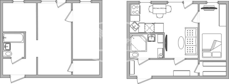 Квартира 40,4 м², 2-комнатная - изображение 4