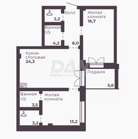 96 м², 2-комнатная квартира 13 064 000 ₽ - изображение 22