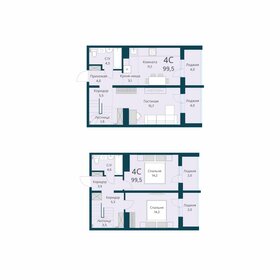 85 м², 4-комнатная квартира 10 000 000 ₽ - изображение 24