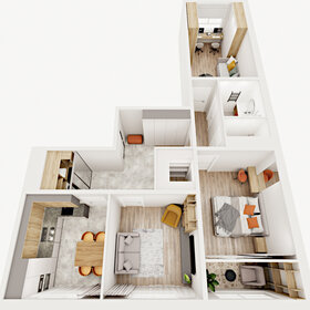 64,1 м², 4-комнатная квартира 6 150 000 ₽ - изображение 55