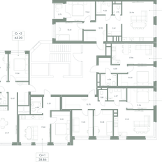 Квартира 80 м², 2-комнатная - изображение 2
