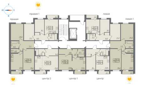 34 м², 1-комнатная квартира 6 500 000 ₽ - изображение 40