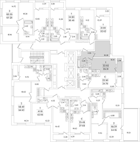 Квартира 35,3 м², 1-комнатная - изображение 2