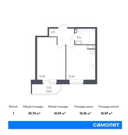 35,9 м², 1-комнатная квартира 8 360 248 ₽ - изображение 27
