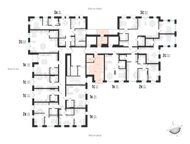 24,4 м², квартира-студия 4 600 000 ₽ - изображение 65