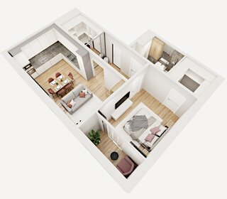57,1 м², 3-комнатная квартира 3 350 000 ₽ - изображение 90