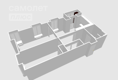 77,5 м², 3-комнатная квартира 13 450 000 ₽ - изображение 68