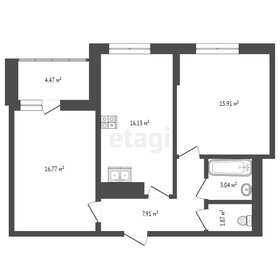 Квартира 64 м², 2-комнатная - изображение 2