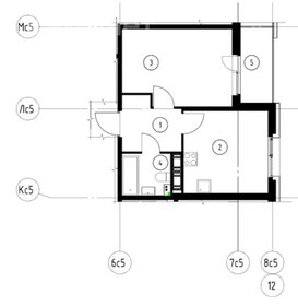 40,5 м², 1-комнатная квартира 6 453 949 ₽ - изображение 1
