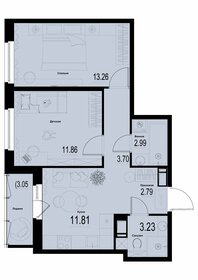 Квартира 51,2 м², 2-комнатная - изображение 1