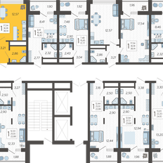 Квартира 38,1 м², 1-комнатная - изображение 3