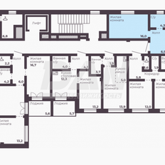 Квартира 82,9 м², 3-комнатная - изображение 5