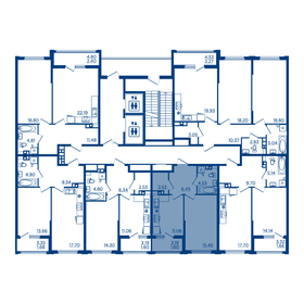 Квартира 41,6 м², 1-комнатная - изображение 2
