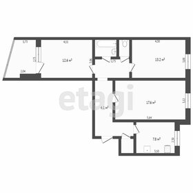 Квартира 63,5 м², 3-комнатная - изображение 5