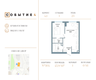 27,7 м², 1-комнатная квартира 18 000 000 ₽ - изображение 94