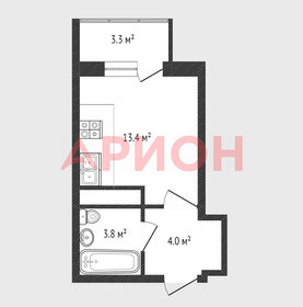 Квартира 22,9 м², студия - изображение 1