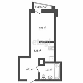 Квартира 23 м², студия - изображение 1