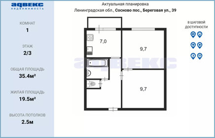 47,3 м², 1-комнатная квартира 5 150 000 ₽ - изображение 45
