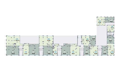 84,4 м², помещение свободного назначения 14 763 000 ₽ - изображение 54