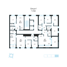 Квартира 46,3 м², 1-комнатная - изображение 2