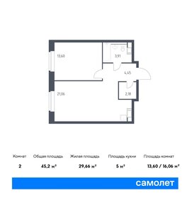 54 м², 2-комнатная квартира 18 500 000 ₽ - изображение 98