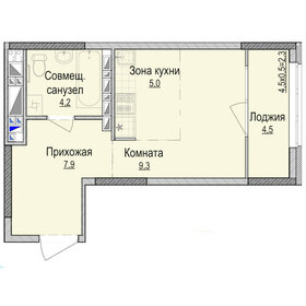 30,1 м², квартира-студия 3 160 000 ₽ - изображение 21