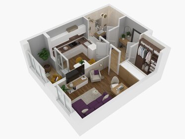 37 м², 1-комнатная квартира 7 500 000 ₽ - изображение 39