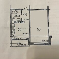 Квартира 37 м², 1-комнатная - изображение 3