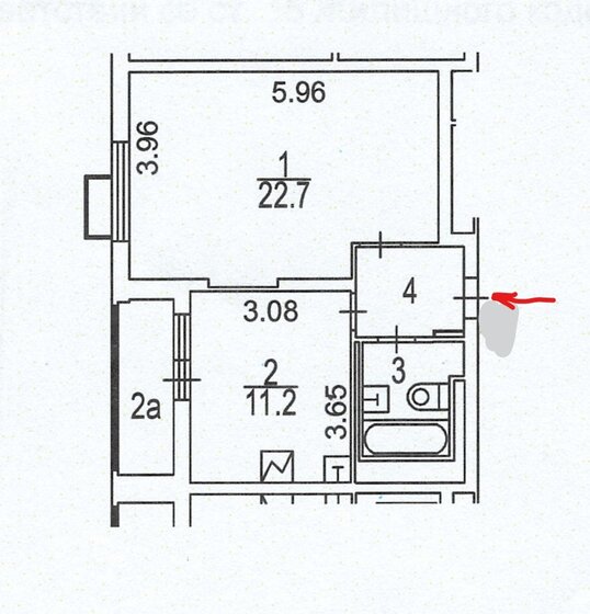 43 м², 1-комнатная квартира 14 800 000 ₽ - изображение 1