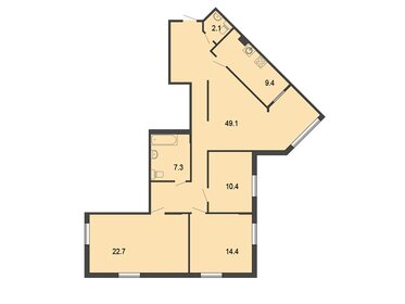 115,3 м², 4-комнатная квартира 13 775 000 ₽ - изображение 29