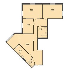 Квартира 115,3 м², 4-комнатная - изображение 2