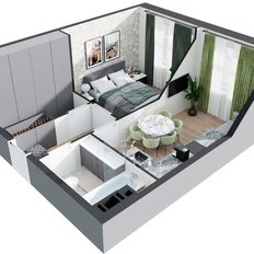 Квартира 40,5 м², 1-комнатная - изображение 3