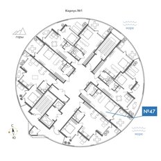 Квартира 43,3 м², студия - изображение 2