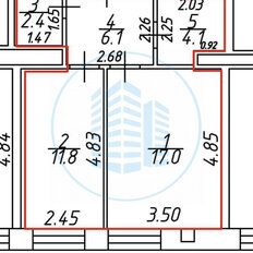 Квартира 41,2 м², 1-комнатная - изображение 4