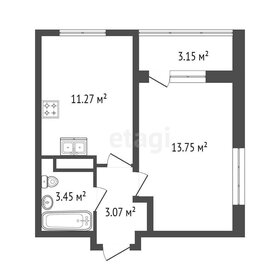 Квартира 35 м², 1-комнатная - изображение 3