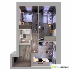 52 м², 2-комнатная квартира 6 650 000 ₽ - изображение 6