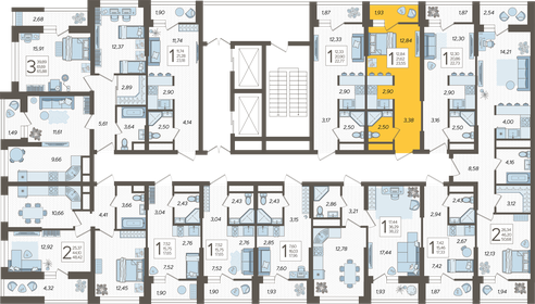 23,6 м², квартира-студия 10 037 010 ₽ - изображение 32