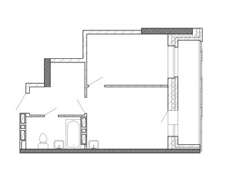 Квартира 34,8 м², 1-комнатная - изображение 1