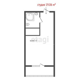 19,3 м², квартира-студия 2 400 000 ₽ - изображение 20