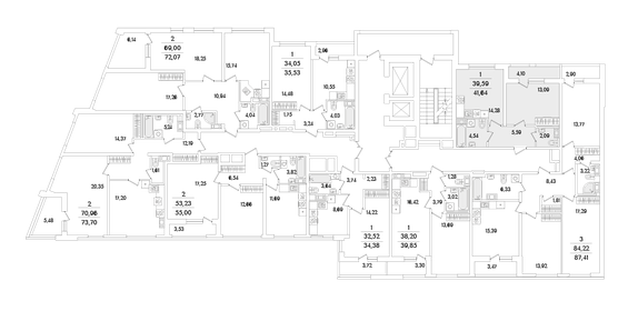 Квартира 41,6 м², 1-комнатная - изображение 2