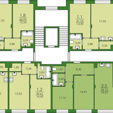 Квартира 72,2 м², 2-комнатная - изображение 2