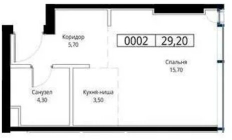 29,3 м², квартира-студия 25 123 956 ₽ - изображение 99