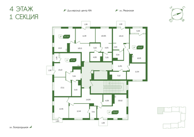 76,5 м², 2-комнатная квартира 10 000 000 ₽ - изображение 69