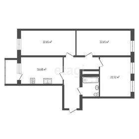 Квартира 104,4 м², 3-комнатная - изображение 1