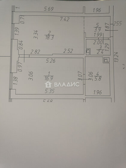 47,7 м², 2-комнатная квартира 21 000 000 ₽ - изображение 1