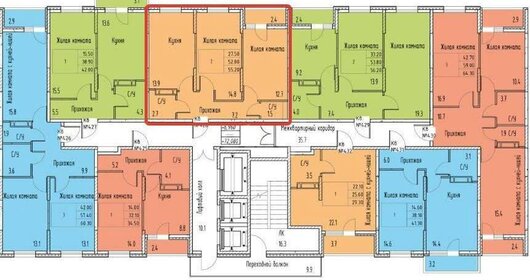 Квартира 54 м², 2-комнатная - изображение 1