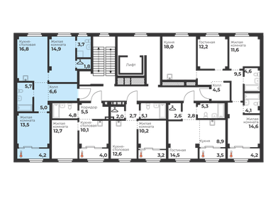 143 м², 5-комнатная квартира 13 200 000 ₽ - изображение 87