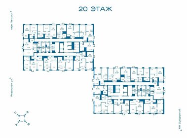 84,4 м², 3-комнатная квартира 7 990 000 ₽ - изображение 71