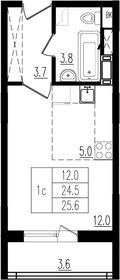 60,2 м², 2-комнатная квартира 22 490 000 ₽ - изображение 70