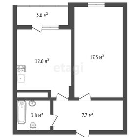 41 м², 1-комнатная квартира 5 500 000 ₽ - изображение 56